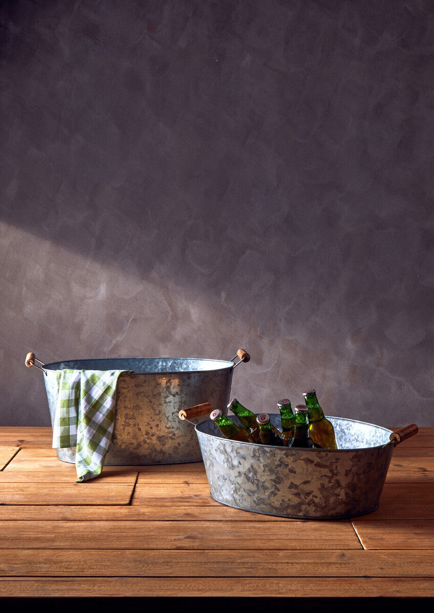 Galvanised Steel Drinks Tub | Drummond