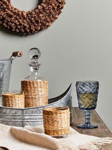 Set of Two Galvanised Steel Oval Trays | Drummond