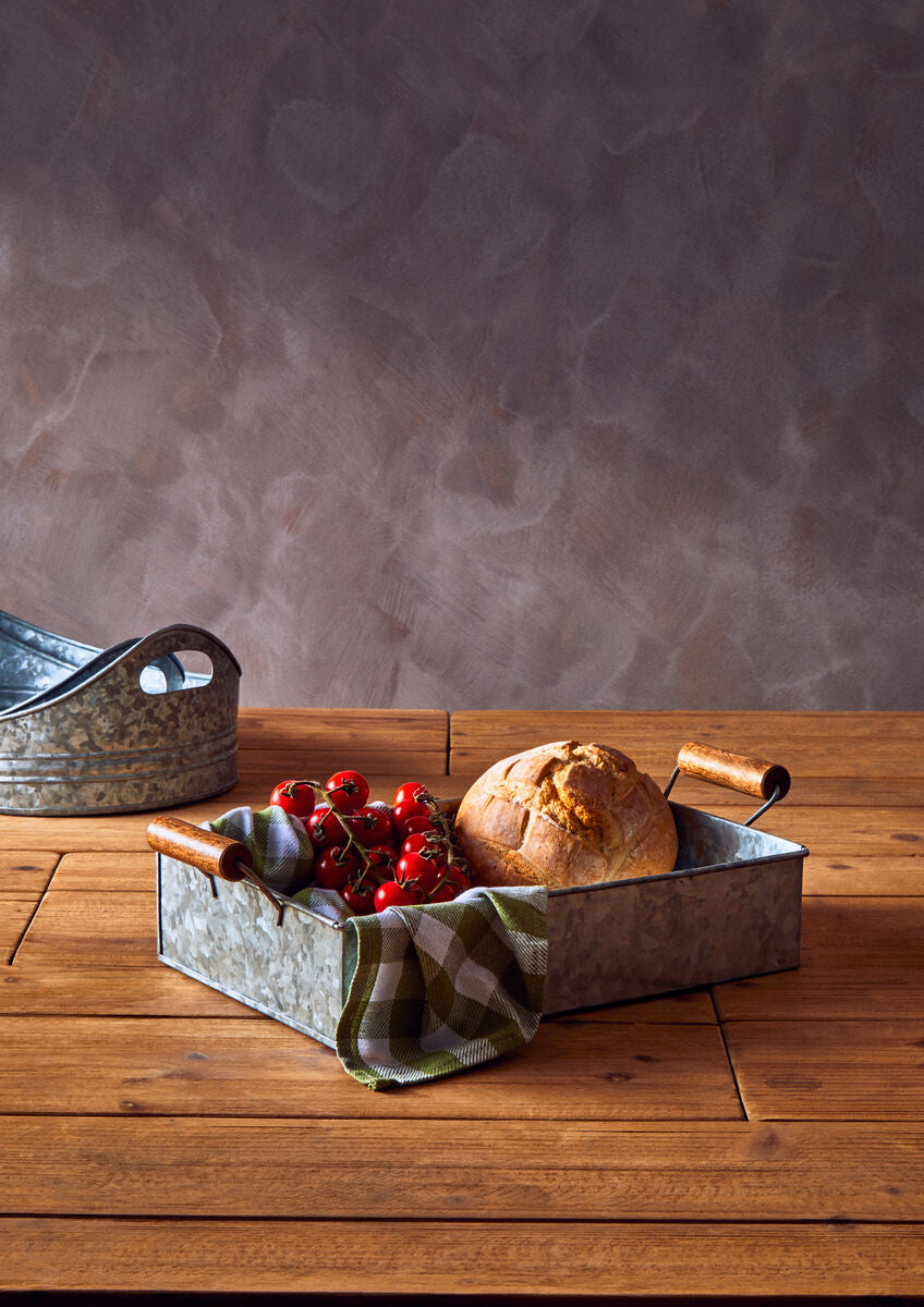 Galvanised Steel Rectangular Tray | Drummond