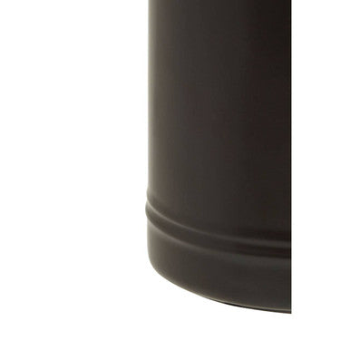 Black Large Stoneware Canister | Fenwick