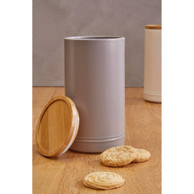 Grey Large Stoneware Canister | Fenwick