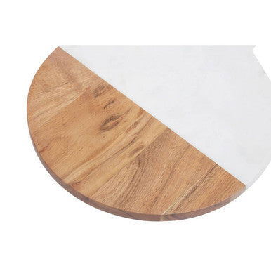 Large Marble and Acacia Wood Paddle Board | Monzaro