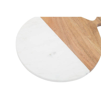 Small Marble and Acacia Wood Paddle Board | Monzaro
