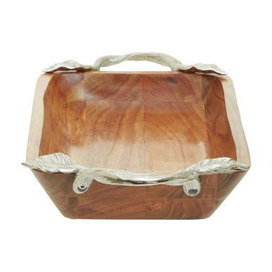 Acacia Wood  Rectangular Bowl | Vine