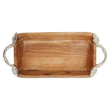 Acacia Wood  Rectangular Bowl | Vine