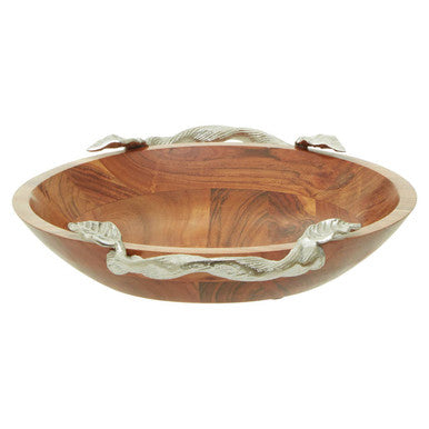 Acacia Wood Serving Bowl | Vine