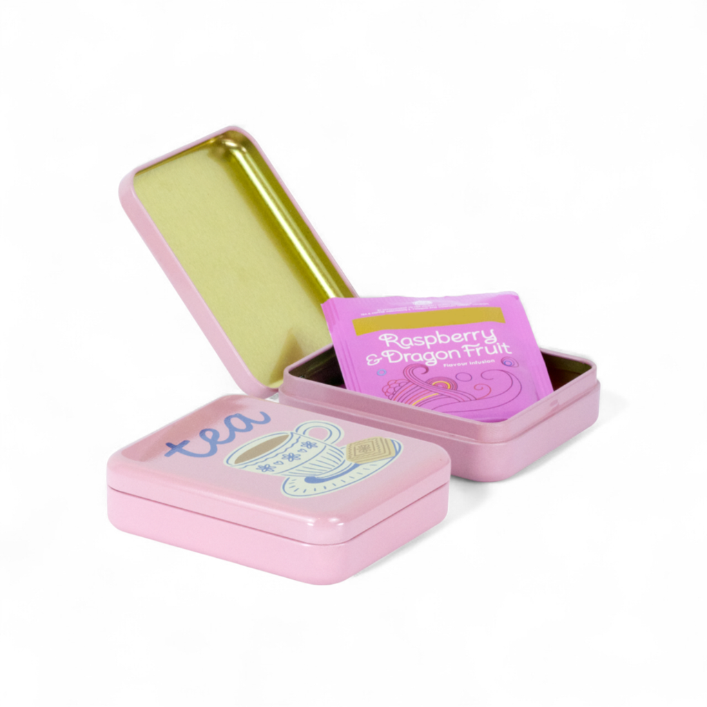 'tea & a biccy' Tea Bag Tin