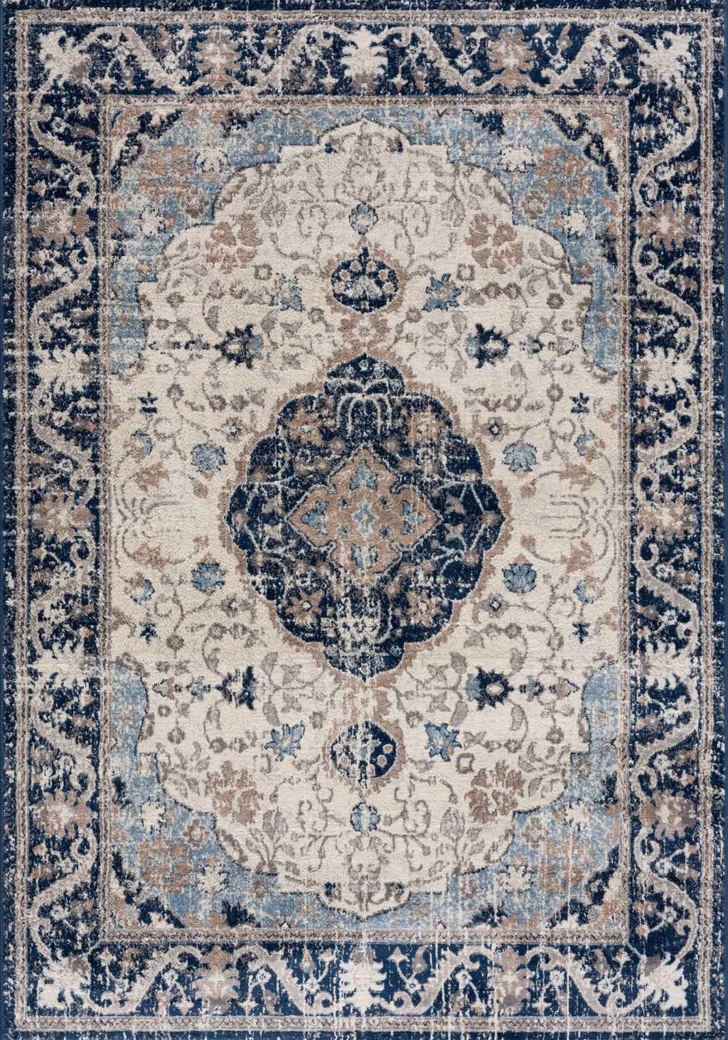 Montana Oriental Blue Rug | 3922N