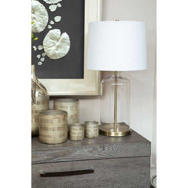 Small Glass Candle Holder | Briella