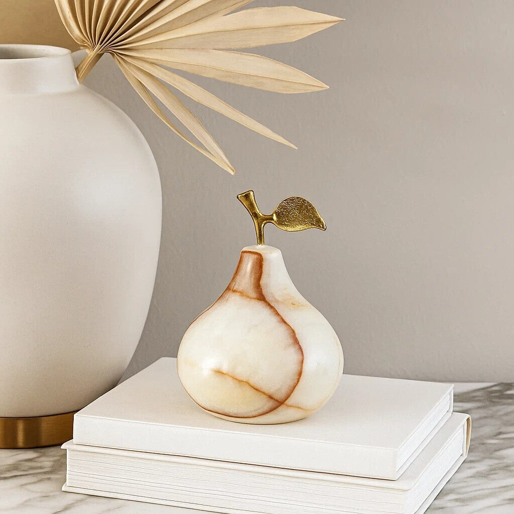 Onyx Decorative Pear | Oleena
