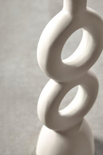 Large Cream Candle Holder | Hapax