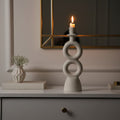 Large Cream Candle Holder | Hapax