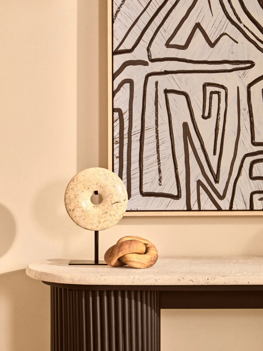 Natural Wood Small Knot Decor | Cato