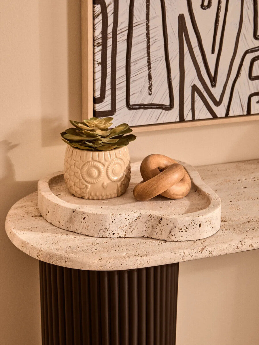 Natural Wood Small Knot Decor | Cato