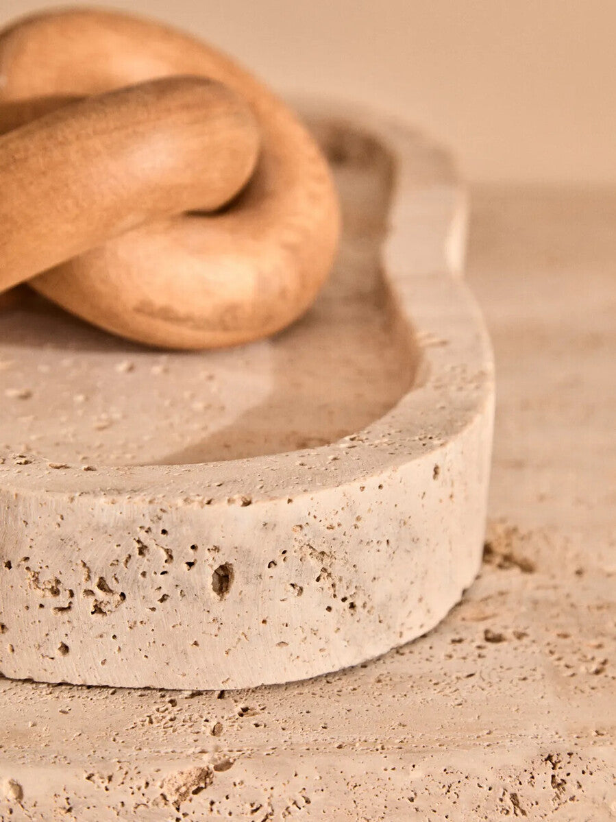Natural Wood Small Knot Decor | Cato