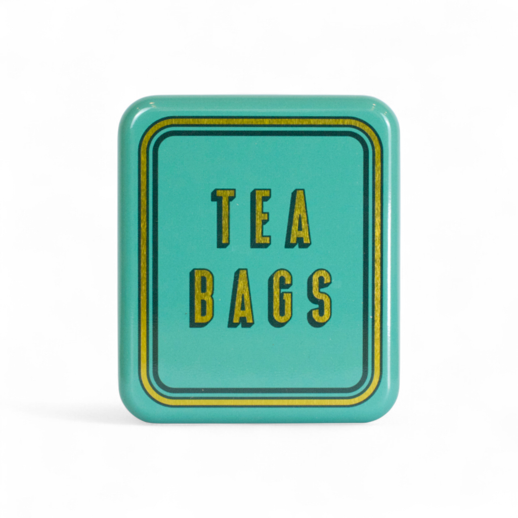 'TEA BAGS' Tea Bag Tin