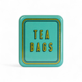 'TEA BAGS' Tea Bag Tin