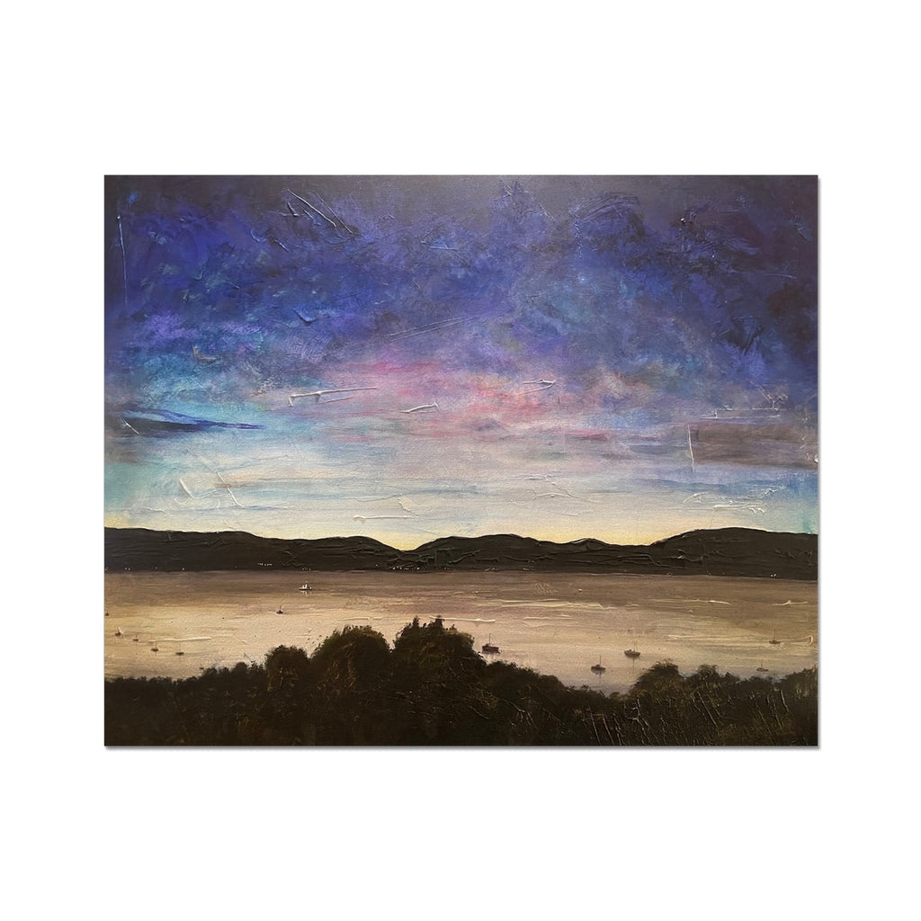 River Clyde Twilight Artist Proof Collector Print